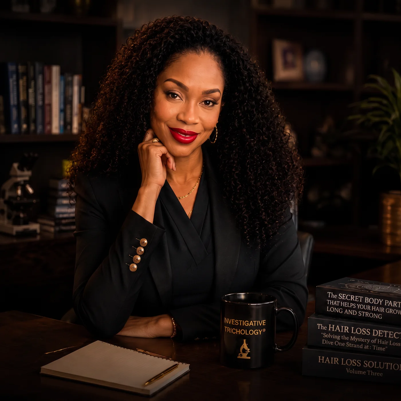 Editorial portrait of Dr. Leola Anifowoshe