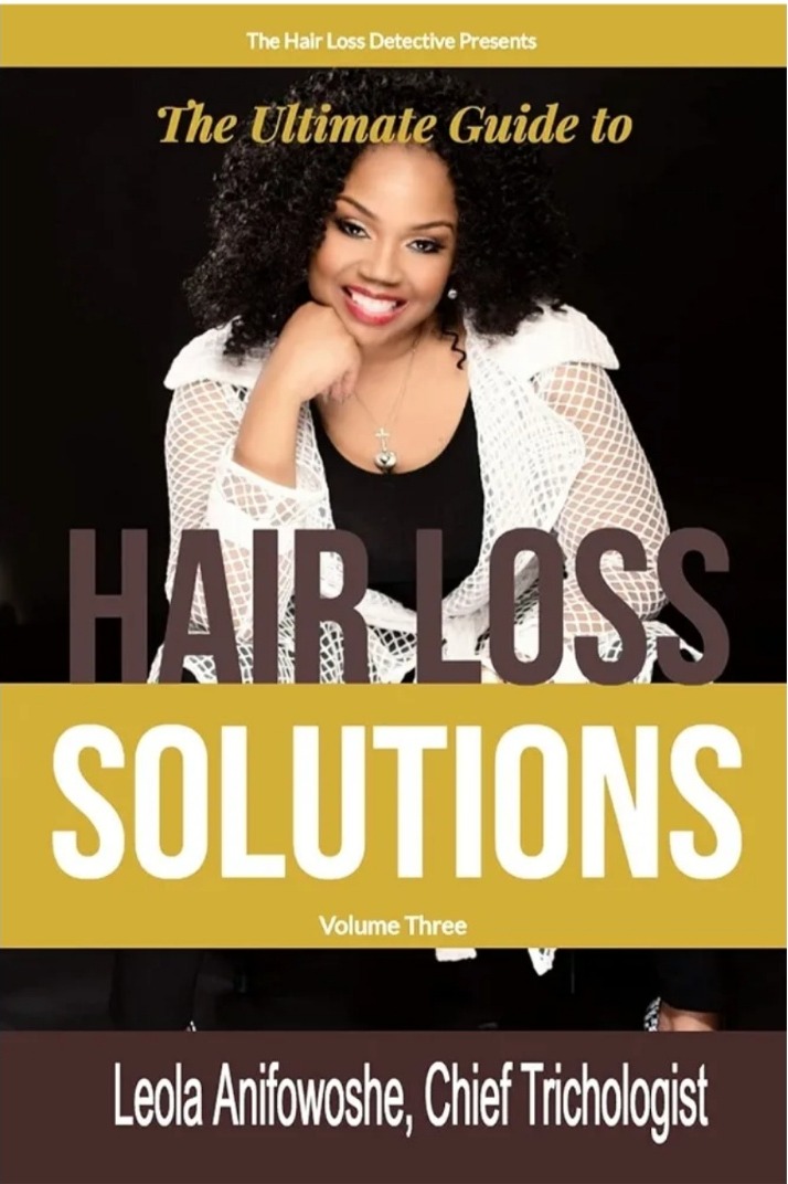 Cover of Hair Loss Solutions by Dr. Leola Anifowoshe, PhD